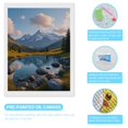 thumbnail image 3 of Diamond Art Kits for Adults - Mountain Lake Scenic Reflection 5d Diamond Painting for Adults, Diamond Art for Adults Beginners, Frameless Diamond Painting Kits for Adults for Home Wall Decor, 3 of 7