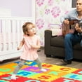 thumbnail image 2 of Infans Kids Foam Interlocking Puzzle Play Mat w/Alphabet & Numbers 72-Piece Set, 2 of 7