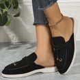thumbnail image 3 of CHICVOMEY Clogs for Women Dressy Mules & Clogs Comfortable Pointed Toe Slingback Mules Flats Business Casual Slip On Backless Mules for Women, 3 of 6