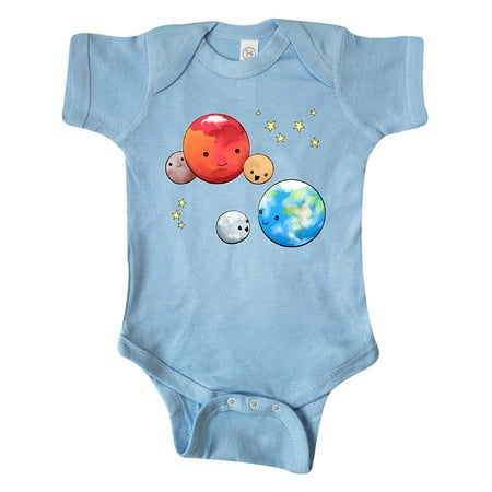 

Inktastic Planetary Playdate cute Earth Mars and Moons Gift Baby Boy or Baby Girl Bodysuit
