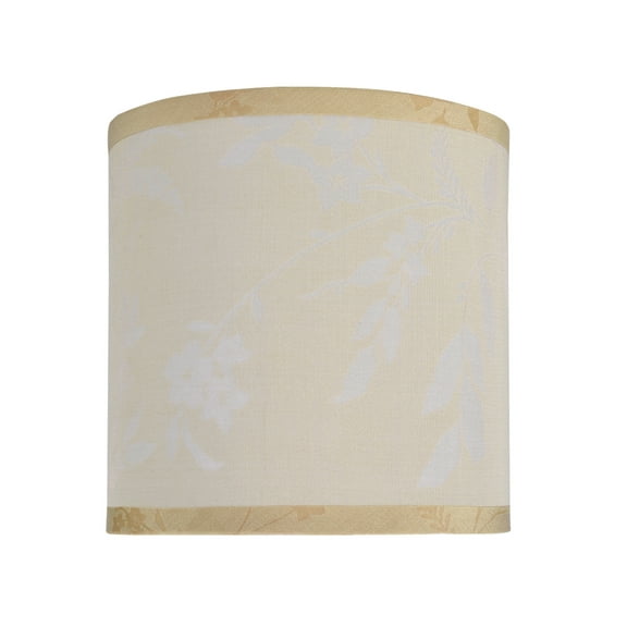 Aspen Creative Corporation 8'' Silk Drum Lamp Shade