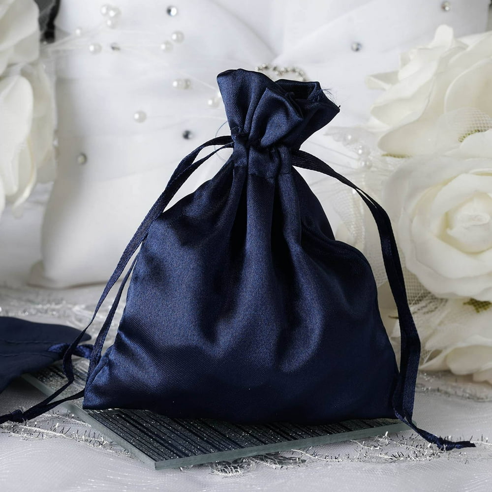 Efavormart 12PCS Satin Gift Bag Drawstring Pouch for Wedding Party ...