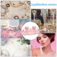 thumbnail image 5 of Uxcell 5 Yard  6mm OD 0.51" Wide Faux Pearl Lace Ribbon Pink 5Pack, 5 of 5
