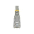 thumbnail image 3 of StarTech 50ft CAT6 Ethernet Cable - Gray CAT 6 Gigabit Ethernet Wire -250Mhz 100W PoE RJ45 UTP Molded Network Patch Cord with Strain Relief (C6PATCH50GR), 3 of 5