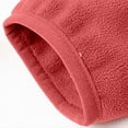 thumbnail image 5 of LEAVINGSUO Men's Zip-up Cardigan Sweatshirt Solid Color Long Sleeved Stand Up Collar Pocket Warm Jacket Red XL, 5 of 7