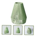 thumbnail image 3 of Minkissy 1Set Paper Rope Lampshade for Home Office and Restaurant 11.6x9.1x4.3in, 3 of 7