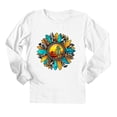 thumbnail image 1 of Moda mujer verano manga larga pulóver Color sólido Casual blusa Tops Fridja  czfsfas2062, 1 of 2