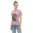 thumbnail image 4 of T-Shirt Basique à Manches Courtes pour Femmes une Pièce Chopper, 4 of 6