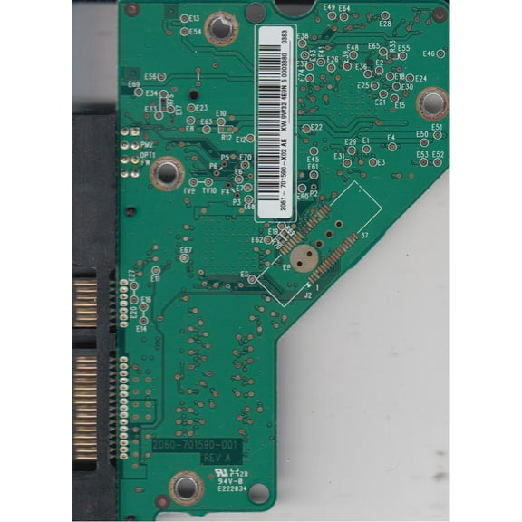 WD1600AAJS-08L7A0, 2061-701590-X02 AE, WD SATA 3.5 PCB