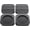 4, variant on Anti Vibration Pads for Washing Machine, Washer and Dryer Pedestals, Rubber Washing Machine Foot Pads Shock Absorbing & Non-Slip Protect The Laundry Room Floor (4 Pcs)