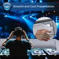 thumbnail image 6 of Pyle PDJFAC02 20x68x16 Inch Tabletop DJ Booth Cover Screen Scrim Panel Facade, 6 of 7