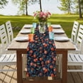 thumbnail image 4 of Table Runners 120 Inches Long Dress Scarves, Pink Lemons Farmhouse Coffee/Dining/Kitchen Table Runner for Living Room, Summer Botanical Watercolor Retro Art 13x120 Inch, 4 of 9