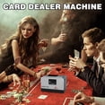 thumbnail image 4 of Daily Mix Store DHliIQQ 1pcs Portable Poker Dealer Automatic Card Dealer Shuffler Electric Machine Rotating For Blackjack Holdem Card Games Texas, 4 of 9