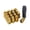 Gold, variant on High Security Anti Theft Wheel Lock for Car SUVs Trucks Carbon Steel Lug Nut with Unique Polygonal Design