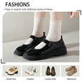 thumbnail image 6 of LDU Ruffle Socks for Women, Frilly Crew Socks, Black & White, 6Pairs, 6 of 6