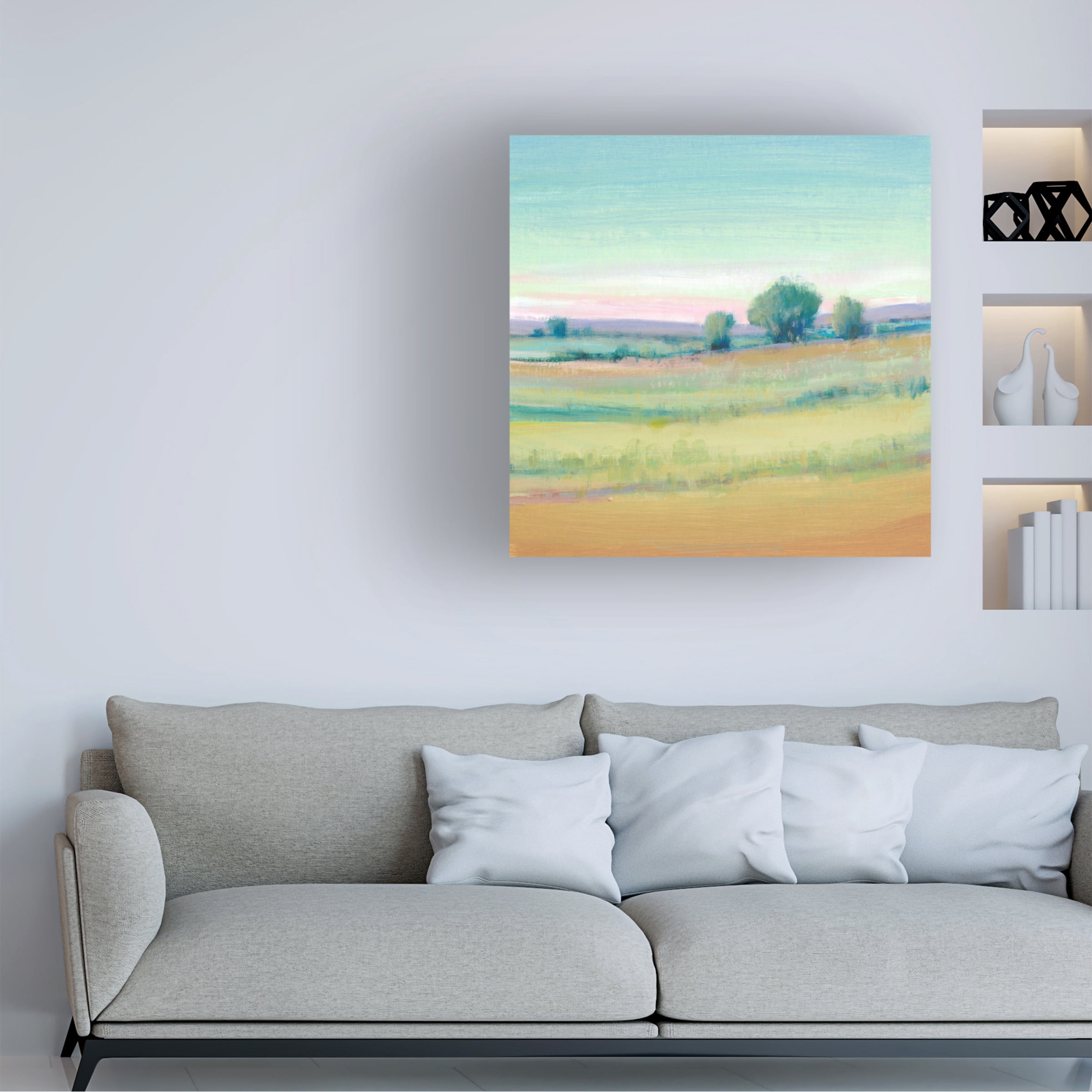 Tim O'Toole 'Vivid Landscape VI' Canvas Art