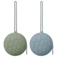 thumbnail image 1 of Estuche portachupetes de silicona Nothomme, 2 unidades, portátil, 1 of 7