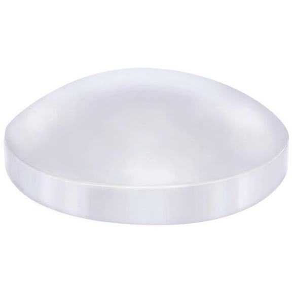 United Pacific 20202 - 8 Inch Stainless Steel Rear Dome Hubcap