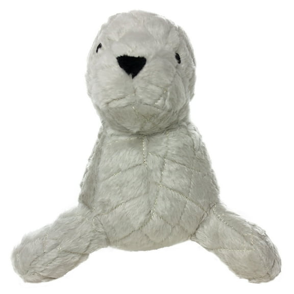 Mighty Arctic Seal Durable Squeaky Plush Dog Toy