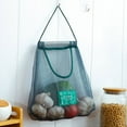 2PCS Hanging Vegetable And Fruit Storage Bag Kitchen Sundries Hanging