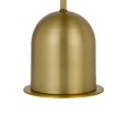 thumbnail image 4 of Benjara 20 Inch Metal Accent Table Lamp with Dome Shade, Brass, 4 of 4