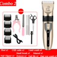 thumbnail image 1 of Cortadora de pelo para perros, recortadora de pelo para mascotas, juego de Afeitadora eléctrica para el cuidado de cachorros, accesorios para gatos, hoja de cerámica, suministros profesionales de recarga Tan Jianjun unisex, 1 of 2