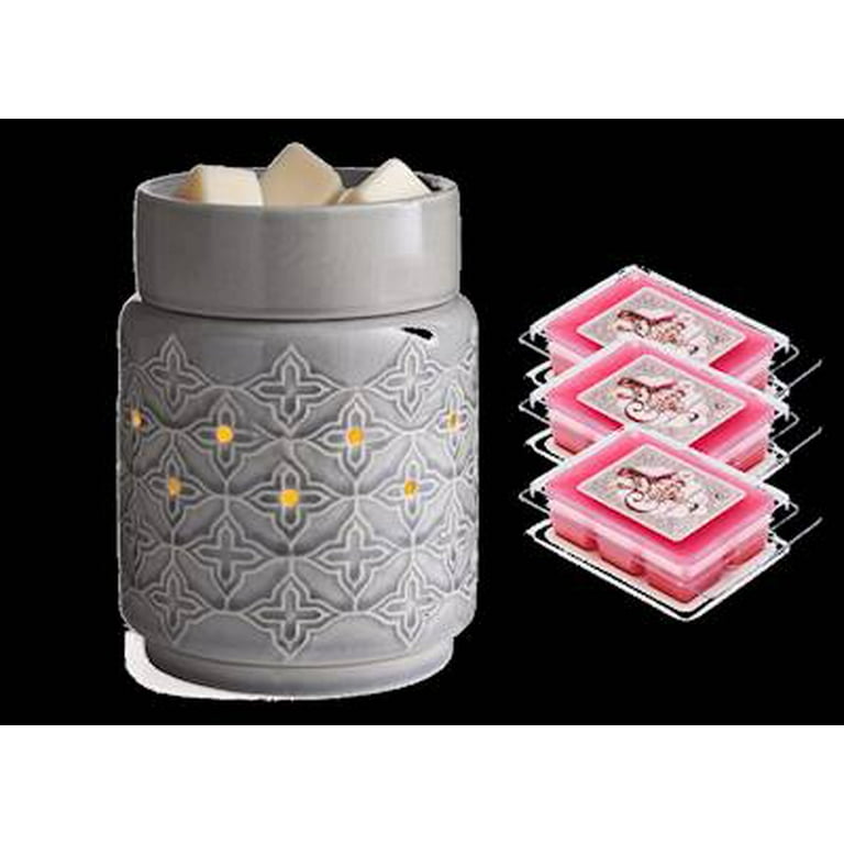 VP Home Ceramic Wall Plug-in Wax Warmer for Scented Wax - Electric  Fragrance Warmer for Essential Oils, Candle Wax Melts, and Tarts - Night  Light - Wax Burner for Scented Wax 