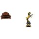 thumbnail image 1 of Sofá Miniatura, Sillón Individual, Modelo DIY, Accesorio, Mueble, Habitación, Micropaisaje, Regalo, Decoraciones, Figura De Caballo, Estatua Moderna, Colección, Adorno De Mesa, Escultura De, 1 of 8