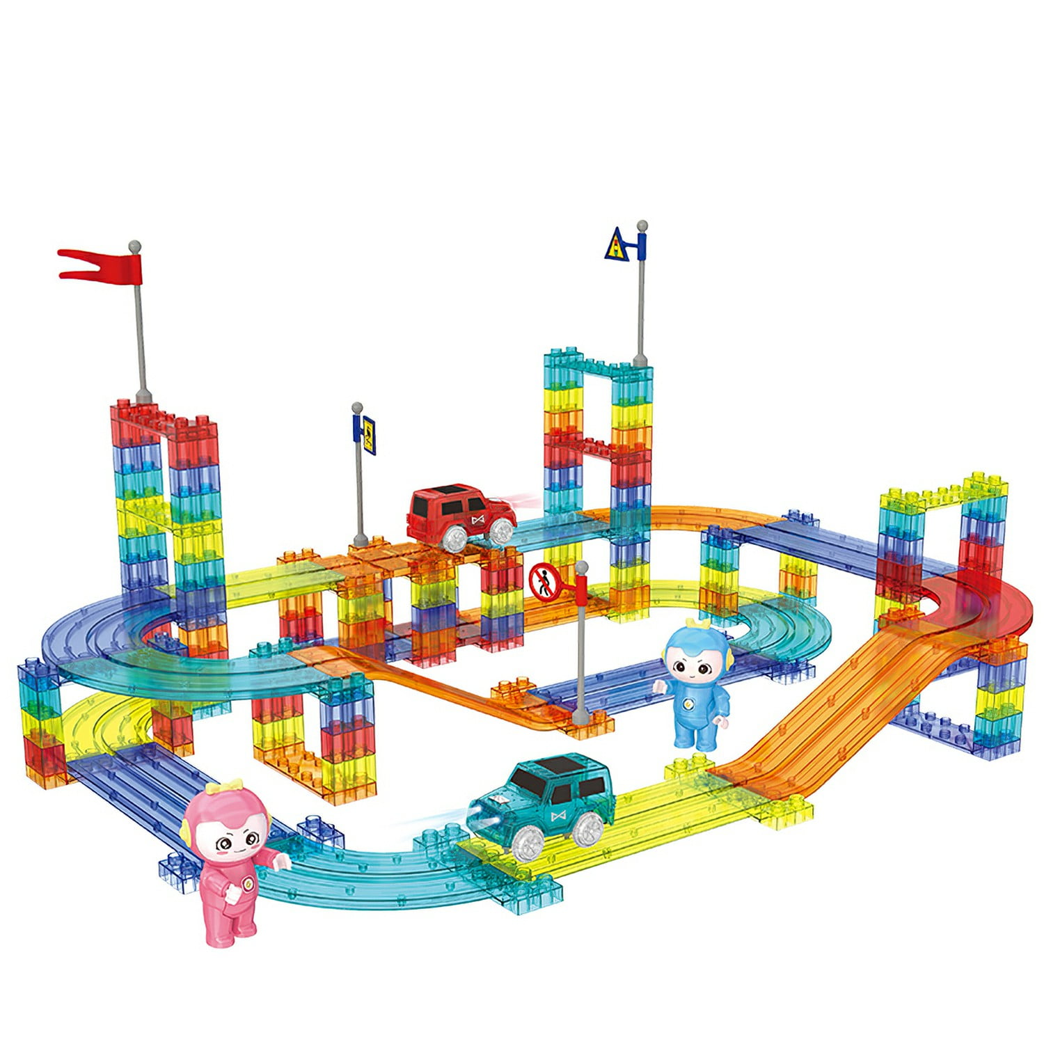 LOPOM 154PCS Tiles Building Blocks,3D Blocks