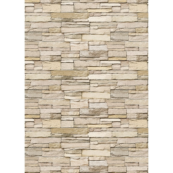 Teacher Created Resources Better Than Paper Bulletin Board Roll, 4' x 12', Stacked Stone, 4 Rolls