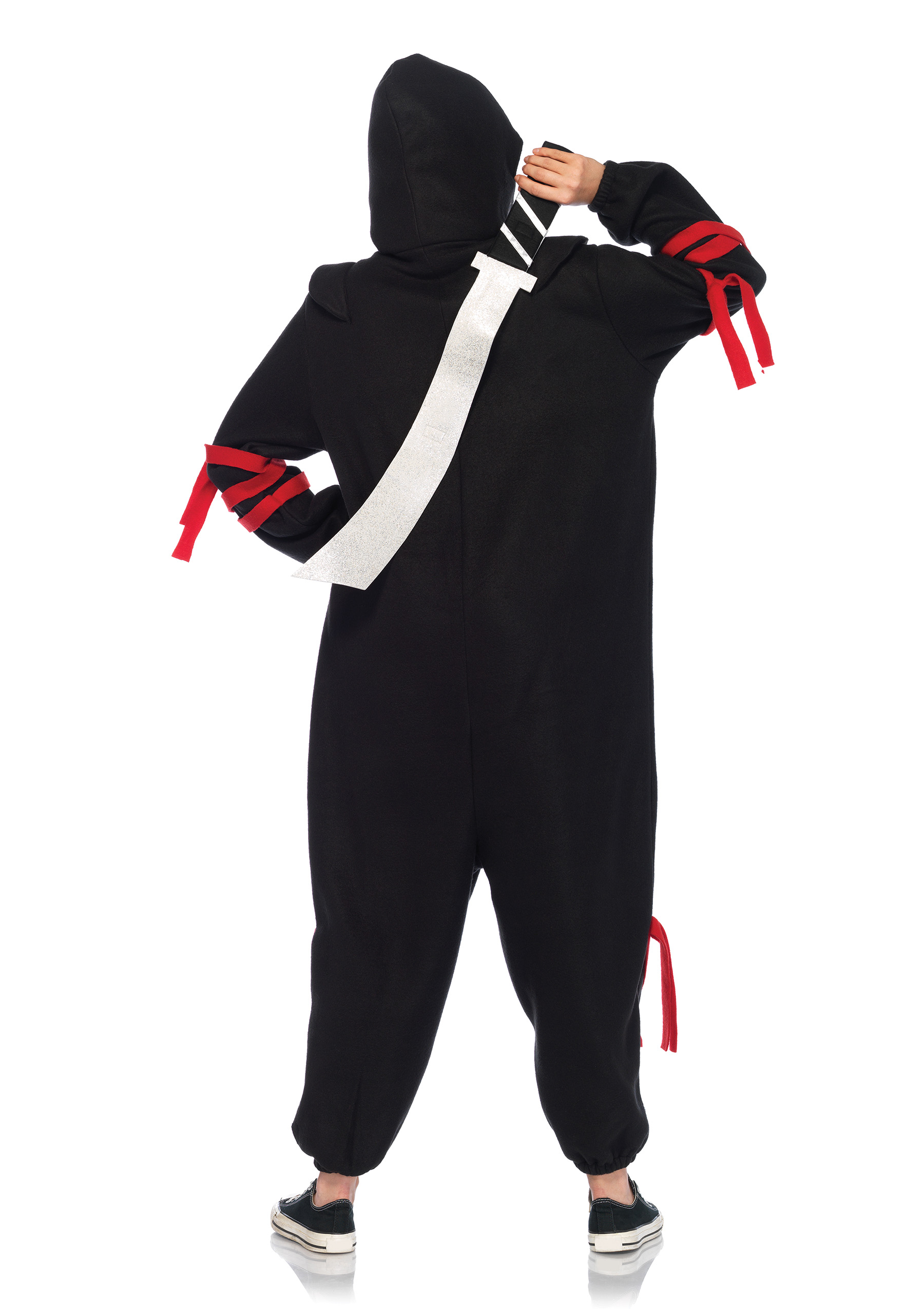 Girls' 2 PC. Ninja Kigarumi Cozy Funsie Pajama Hoodie