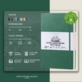 thumbnail image 2 of Beechmore Books A3 Sketchbook – 11.7x16.5" Premium Vegan Leather Bound Extra Large Sketch Book Hardcover, 160gsm 160 Perforated Ivory Pages, Blank Sketch Pad, Gift Boxed, Back Pocket, Ribbon Bookmark, 2 of 7