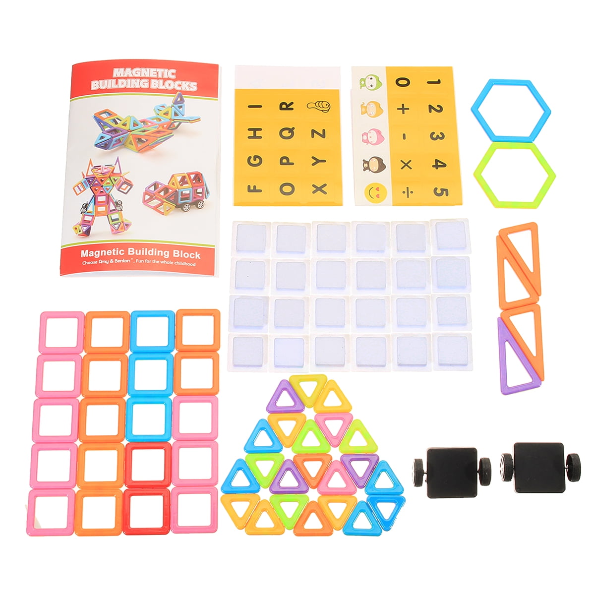 amy and benton magnetic building blocks