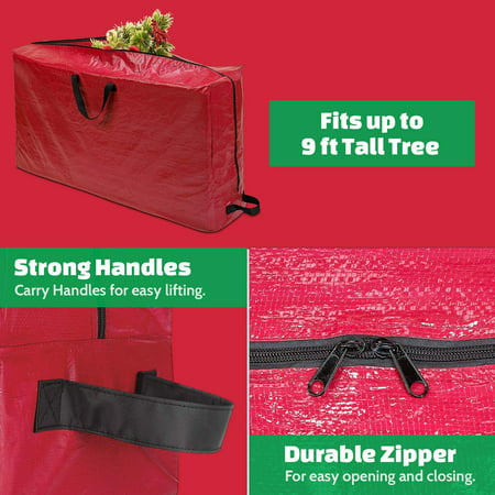Christmas Tree Storage Bag Heavy Duty Large Size for 9ft Artificial