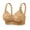 Beige, variant on Wancir Adjustable Contour Lace Bra - Plus Size Thin & Side Support for Export