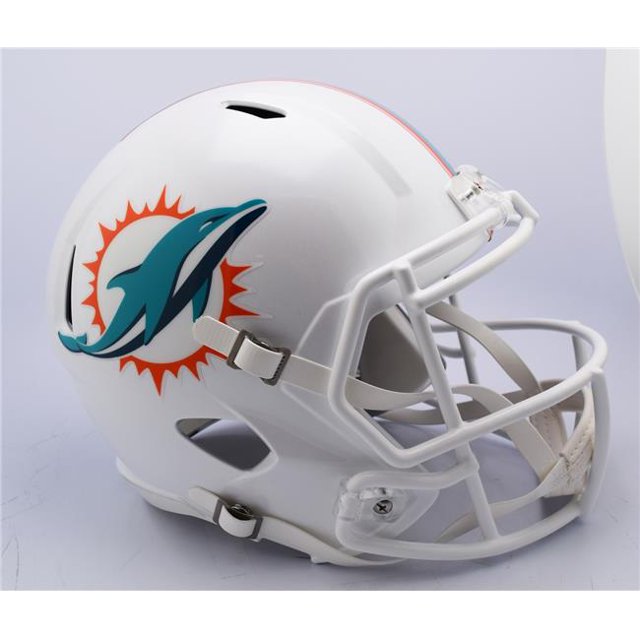 Miami Dolphins Helmet Replica Full Size Speed Style 2018