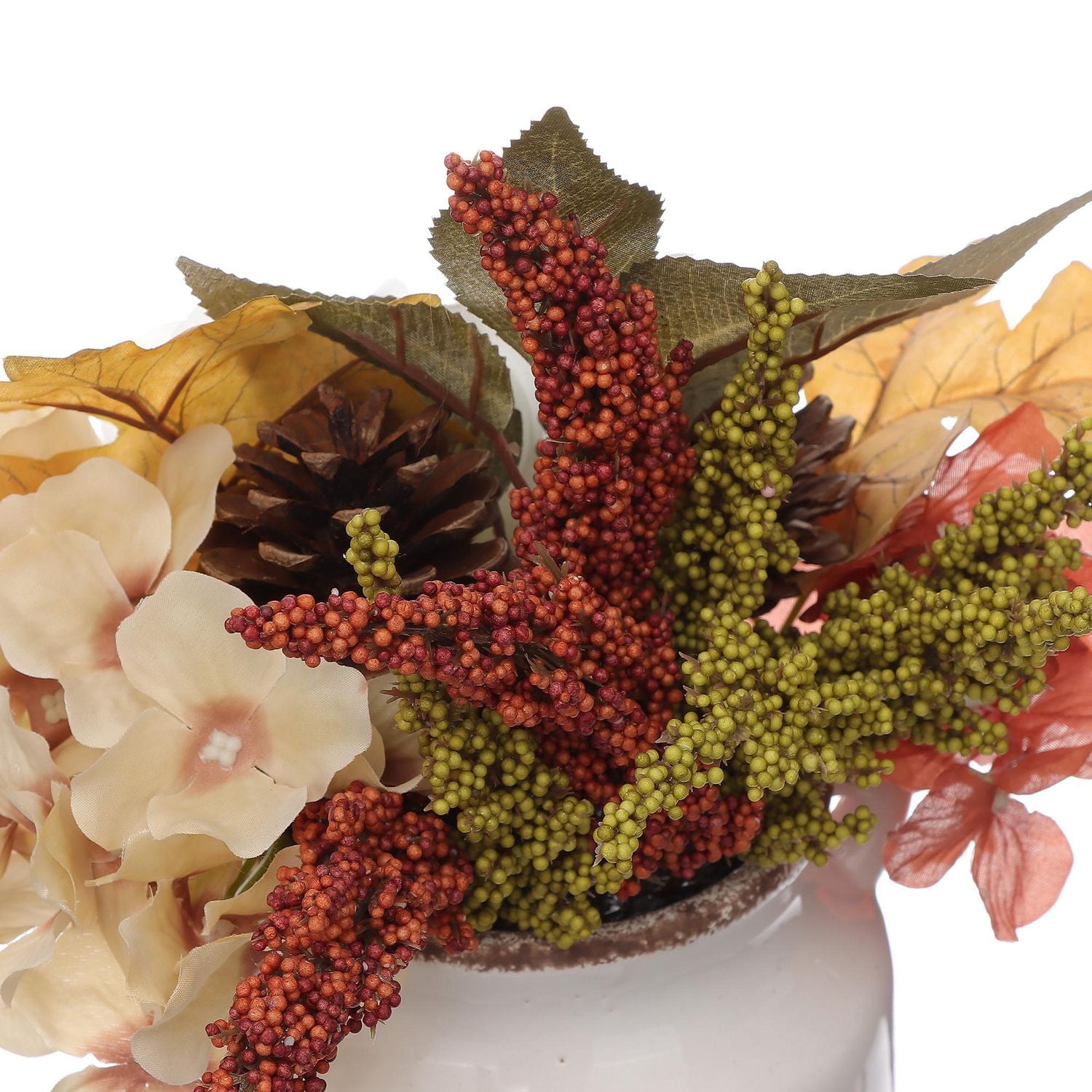 FLORAL EN POT EN CÉRAMIQUE