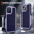 thumbnail image 2 of iPhone 14 Plus Case (6.7"), Dual Layer Heavy Duty Drop Protection Full Body Rugged Shockproof Military Protective Anti-Scratch Tough Durable Cover for Apple iPhone 14+ 6.7" 2022, Light Purple, 2 of 9