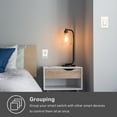 thumbnail image 6 of Kasa Smart Light Switch HS200-LA, Single Pole,Neutral Wire Required, 2.4GHz Wi-Fi Light Switch Compatible with Alexa and Google Home, UL Certified, No Hub Required, Light Almond, 6 of 8