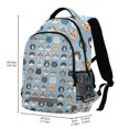 thumbnail image 2 of FORMRS Kids School Backpack Elementary Student Unisex Travel Bookbag with Reflective Stripes, Vibrant Cute Cat, 2 of 7