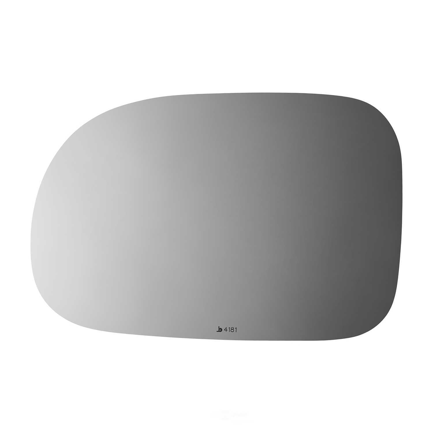 Burco 4181 Driver Side Flat Replacement Mirror Glass for Suzuki Swift