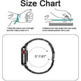 thumbnail image 6 of KOMI Band Replacement for Apple Watch 49mm 45mm 44mm 42mm 41mm 40mm 38mm Women Men Fashion Resin Wirstband Bracelet Strap for iWatch Ultra 2/1 Series 9 8 7 6 SE 5 4 3 2 1, 6 of 6