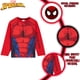 thumbnail image 2 of Pijama Marvel Spiderman para niños y adolescentes, conjunto de pijama largo rojo de 4 a 5 años, 2 of 6