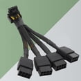 thumbnail image 3 of 12cm 16Pin to 4 x 8 Pin GPU Adapter 16Pin to 8Pin Female Graphics Card Cable, 3 of 9