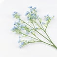 thumbnail image 2 of AnuirheiH 3 Bundles Artificial Wedding Flowers, Silk Full Star Flowers Artificial Flower for Wedding Home Decoration Party Table Centerpieces Decor(Light Blue）, 2 of 4