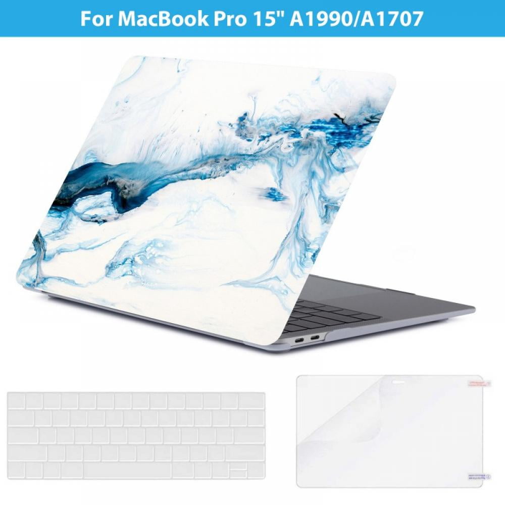 MacBook Pro 15" Touch Bar A1707/A1990 Matte Case+Keyboard Cover+Screen Protector 