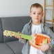 thumbnail image 1 of Ukelele de juguete para niños principiantes | Instrumento musical educativo de 4 cuerdas de nailon | Mini guitarra portátil y duradera para niños y niñas a partir de 3 años, 1 of 5