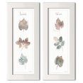 thumbnail image 1 of Gango Home Decor Shabby-Chic A Woodland Walk XVI & XVII by Lisa Audit (Ready to Hang); Two 8x20in White Framed Prints, 1 of 5