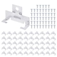 thumbnail image 1 of Unique Bargains 100 Pcs Recessed Light Clips, 1.5' x 0.45' Metal Can Recessed Light Housing, 1 of 7