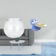 thumbnail image 2 of Acuario de escritorio,Pecera pequeña transparente,pecera,jarrón,mesa,Tanque de peces Contenedor de acuario transparente Hogar,Figura de oso,Bandeja para gatos Bandeja para dulces para gatos, 2 of 8